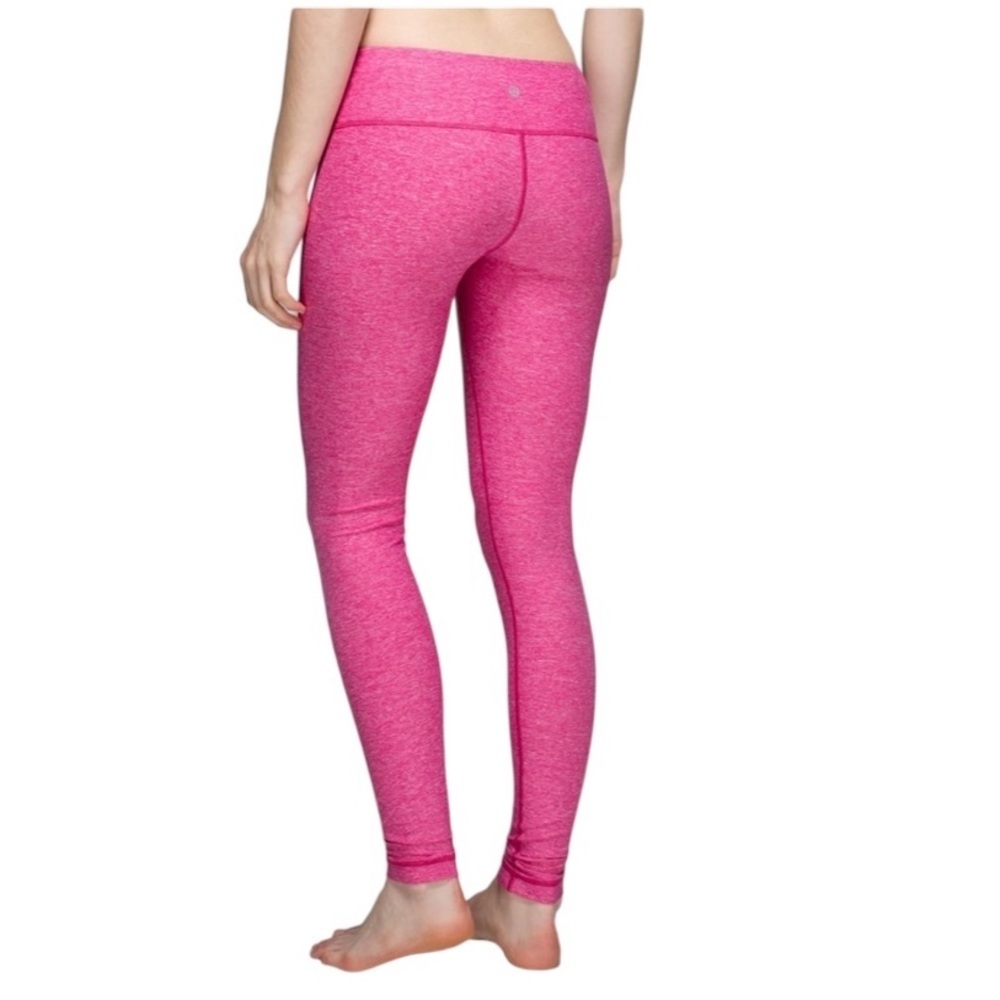 Lululemon Wunder Under Pant – Heathered Jewelled Magenta - Picture 3 of 5
